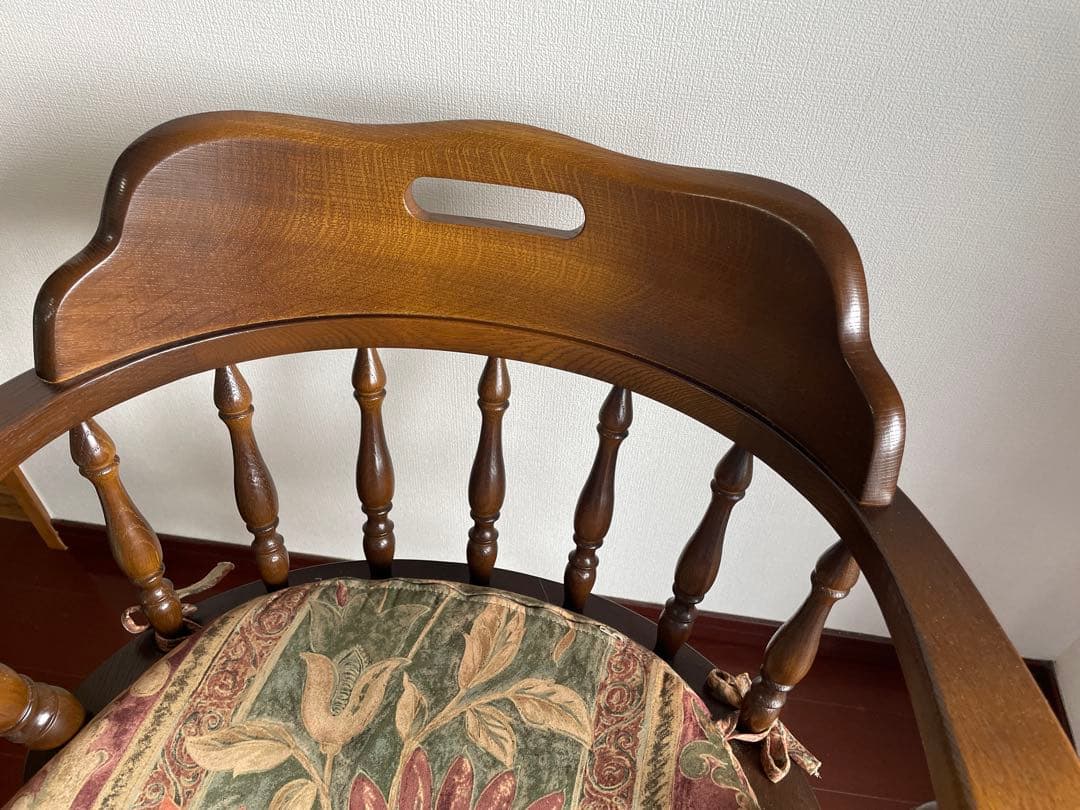 飛騨産業 穂高 アームチェア DK286 オーク HIDA キツツキマーク 無垢