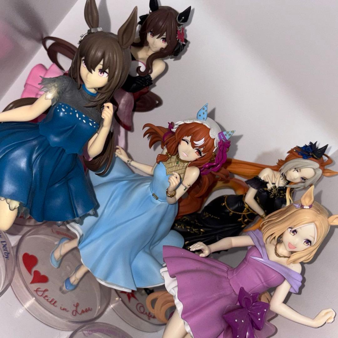 ラウワン限定 ウマ娘 Trio-Try-iT プライズ フィギュア 5点セット