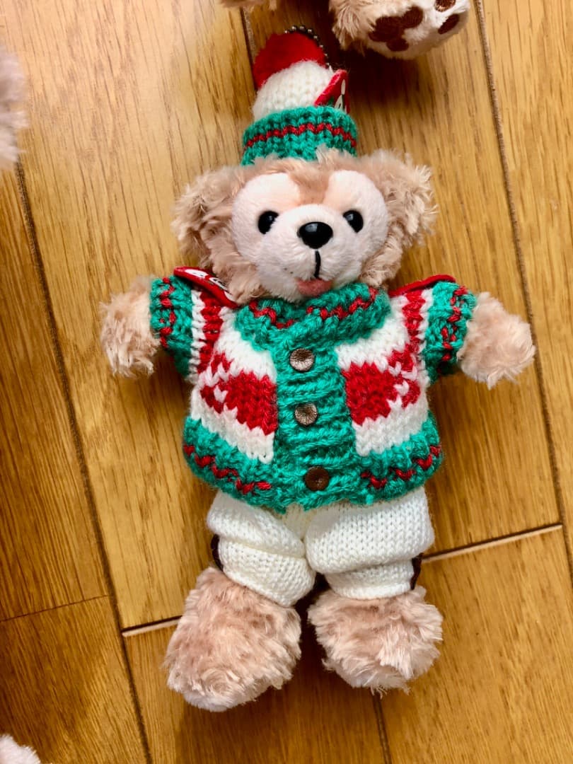 4体　クリスマス　ダッフィー　シェリーメイ　ぬいぐるみ　2009 2010