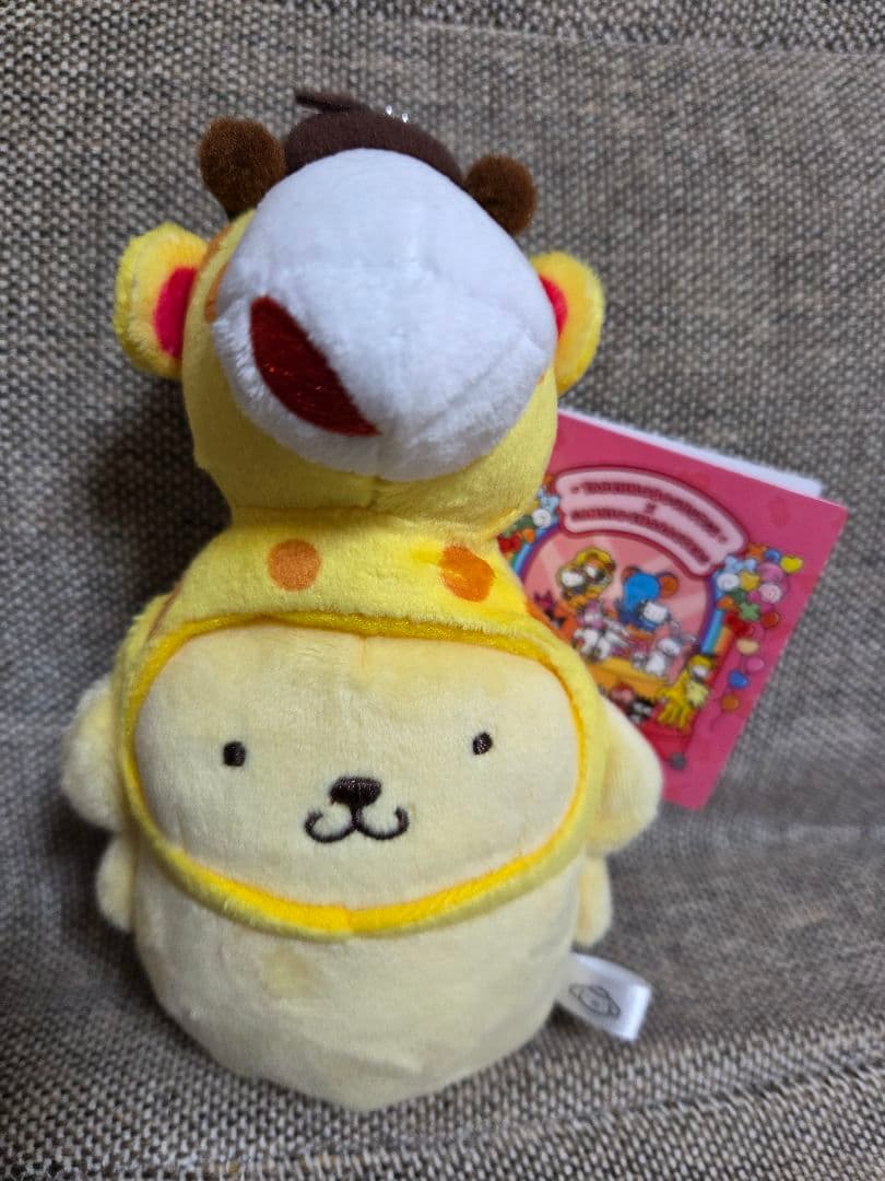 サンリオ &たべっ子どうぶつ 着ぐるみマスコット ポムポムプリン