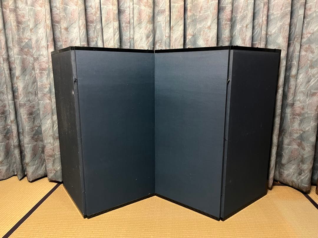 アヤメの花の屏風