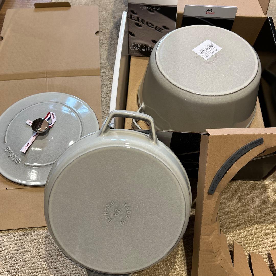 ストウブ 鍋 24センチ スタッカブルココット