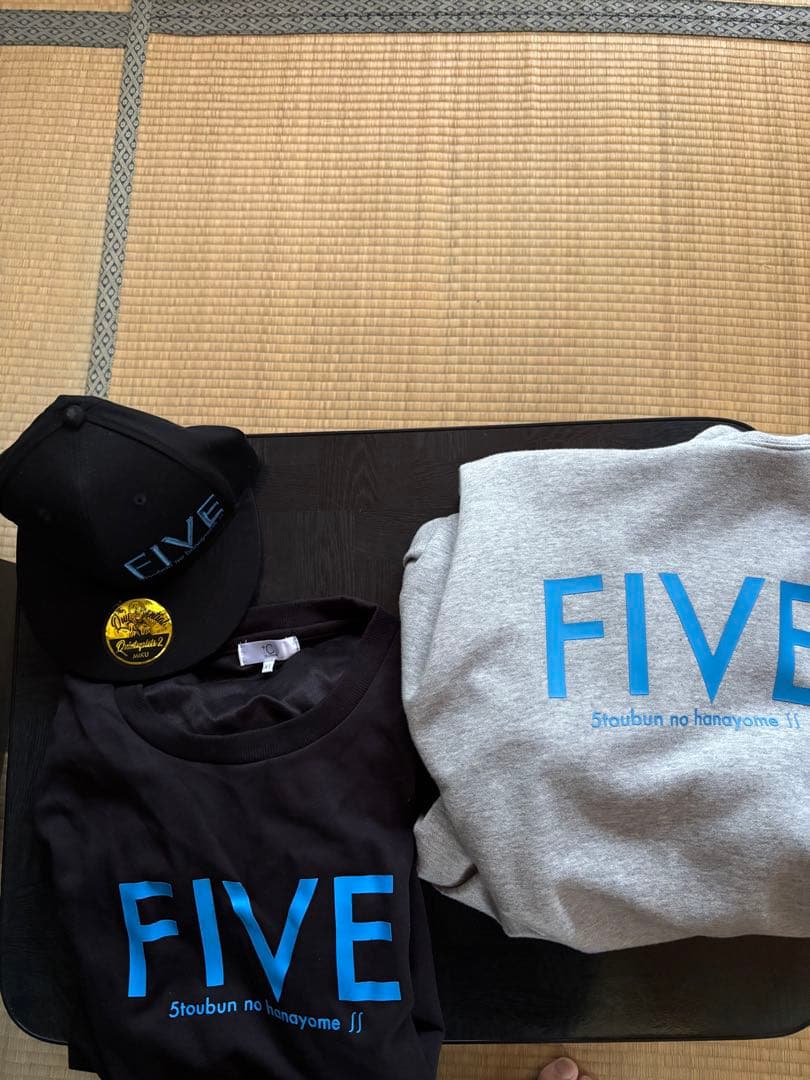 値下げ不可☆五等分の花嫁グッドスマイル三玖未開封＋FIVE３点三玖未使用近いＸＬ