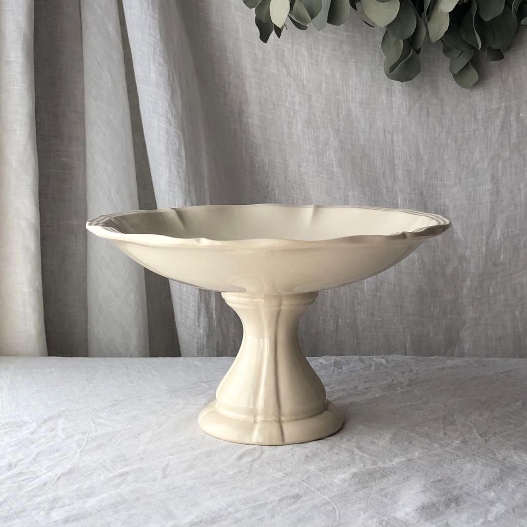 ❇︎美品❇︎ディゴワンサルグミンヌ　コンポティエ　花リム　フランスアンティーク