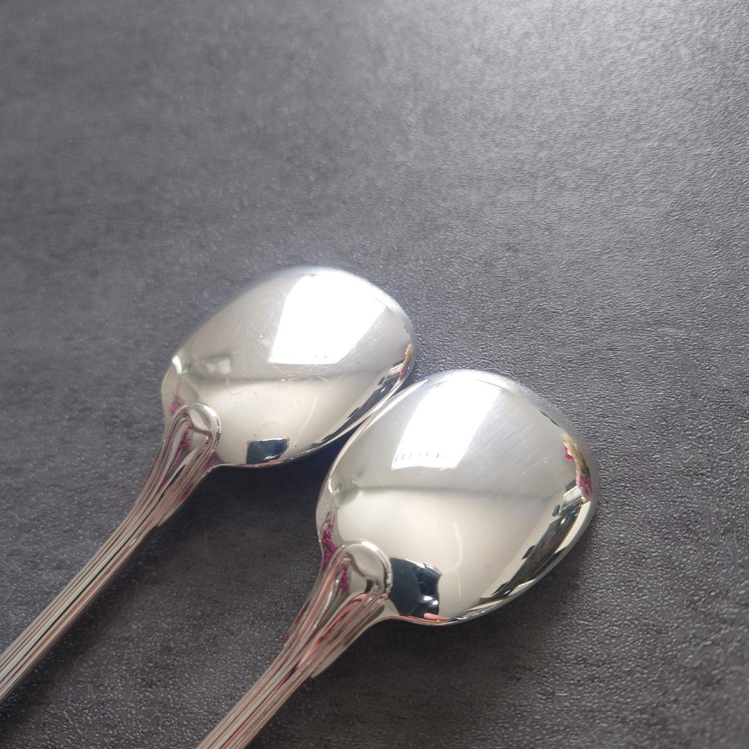 極希少 美品 クリストフル シノン アイスクリームスプーン 2点