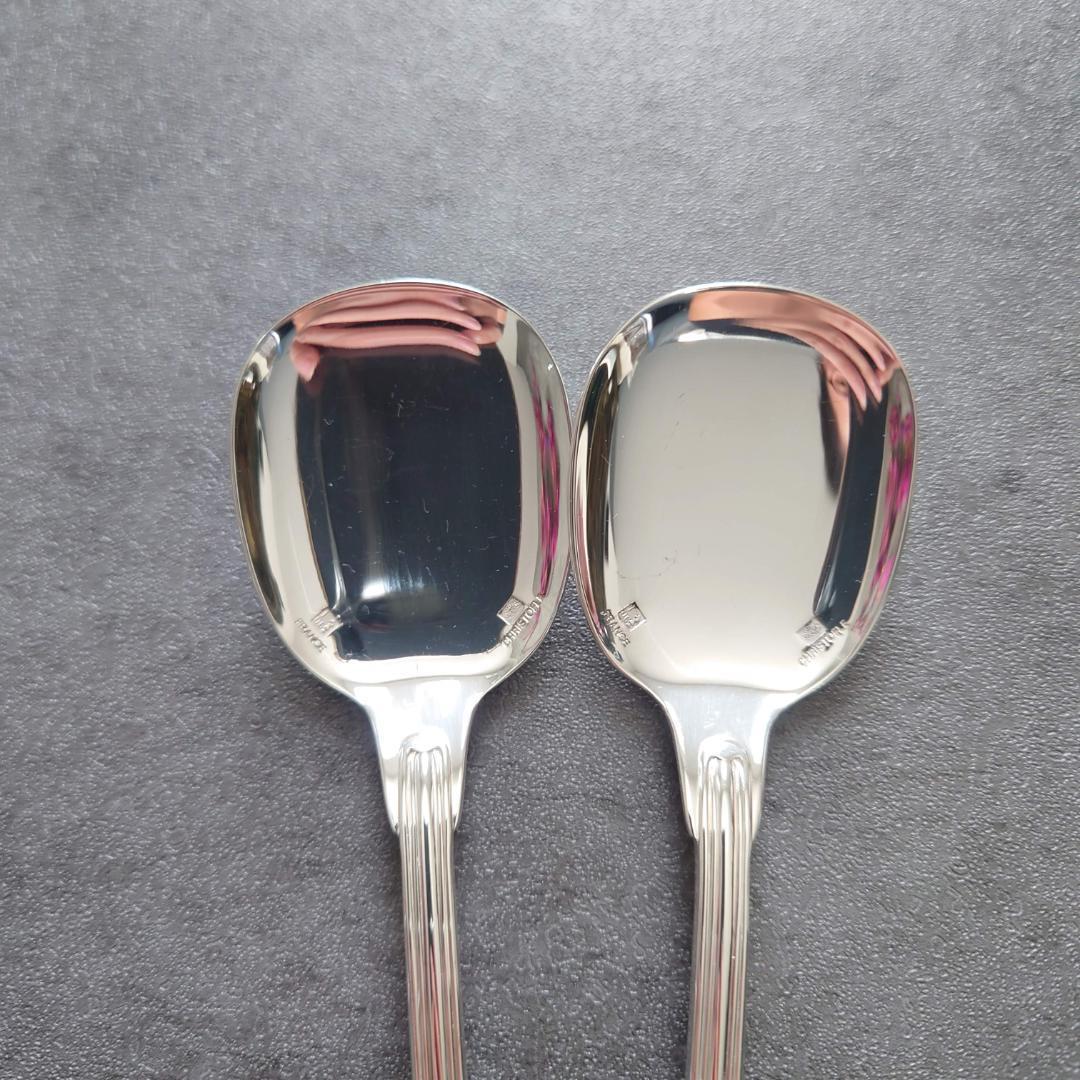 極希少 美品 クリストフル シノン アイスクリームスプーン 2点