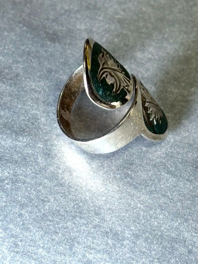 vintage イーグルヘッド Mexico 指輪 starring - メルカリ