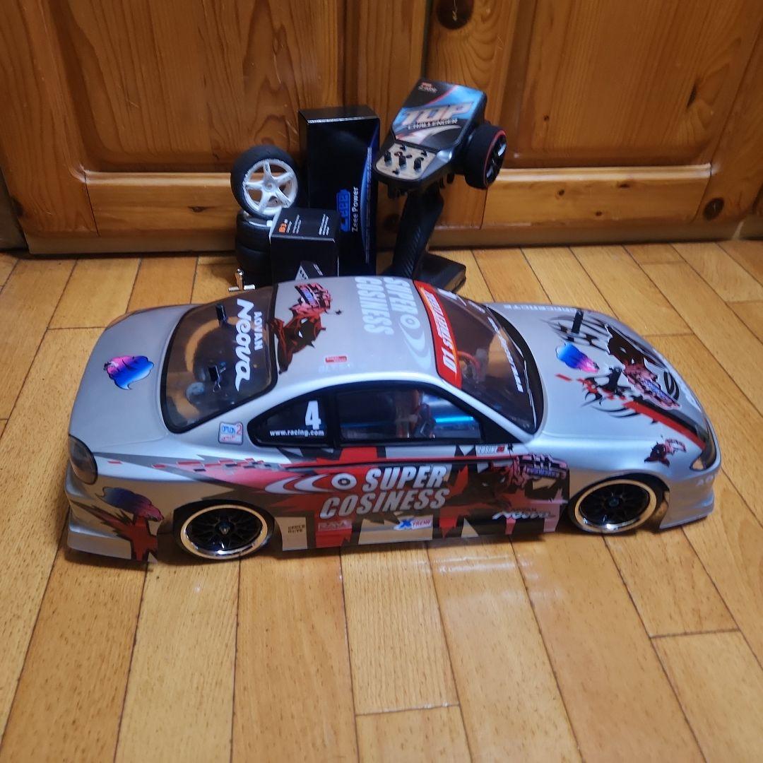 タミヤ ドリフト ラジコン フルセット TT01 シルビアボディ tt02 ②