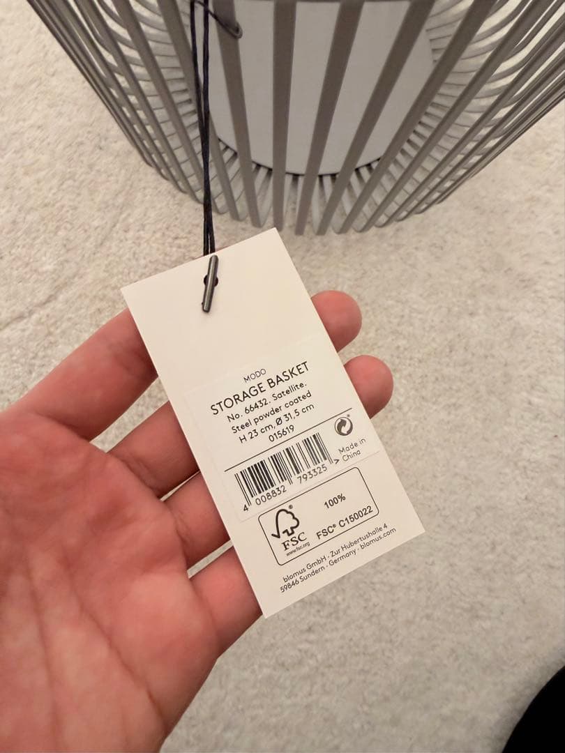 Blomus | ブロムス Modo 収納ボックス Ø31.5 cm バスケット