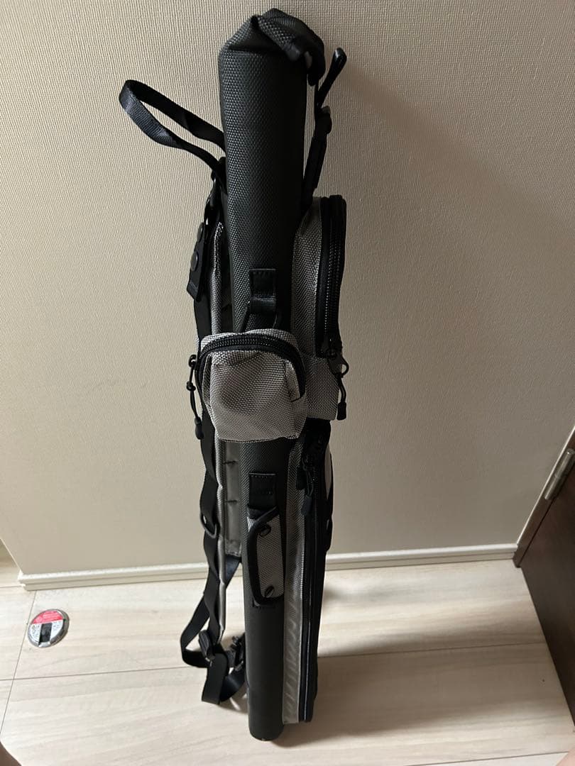 ビリヤード　キューケース☆スリーセカンズ ☆ブラックxグレー 2バット4シャフト