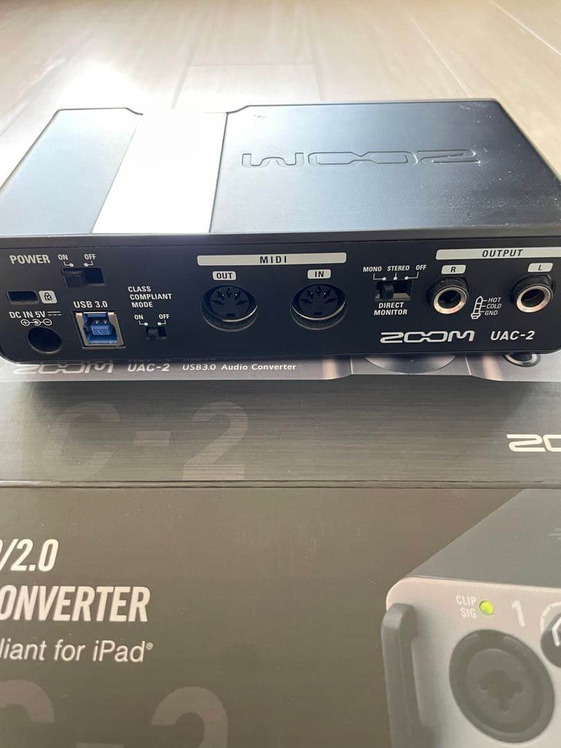 DTM・DAW Zoom UAC-2 USB 3.0 audio converter