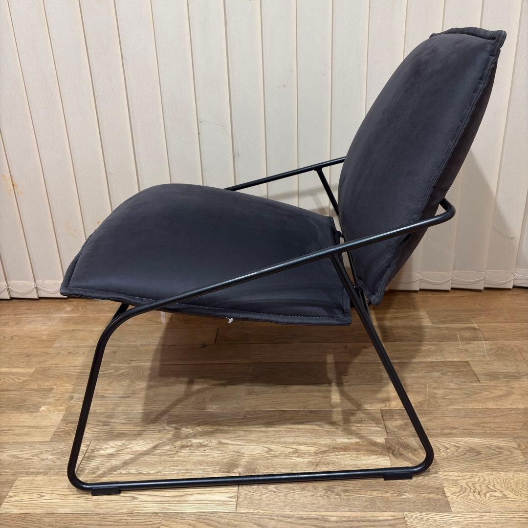 【廃盤】IKEA VILLSTAD チェア シングルソファ 限定品 1人掛け 黒