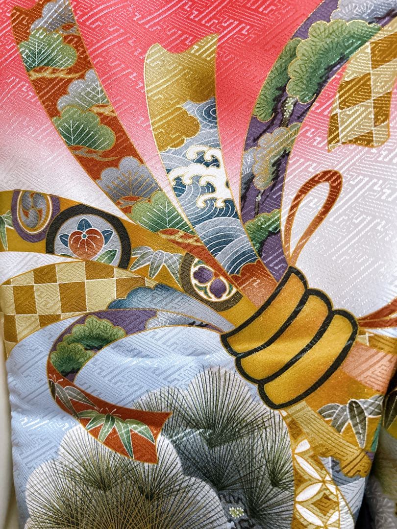 変わり色!ピンク×ゴールド♡七五三　5歳　男の子　フルセット　一式　美品