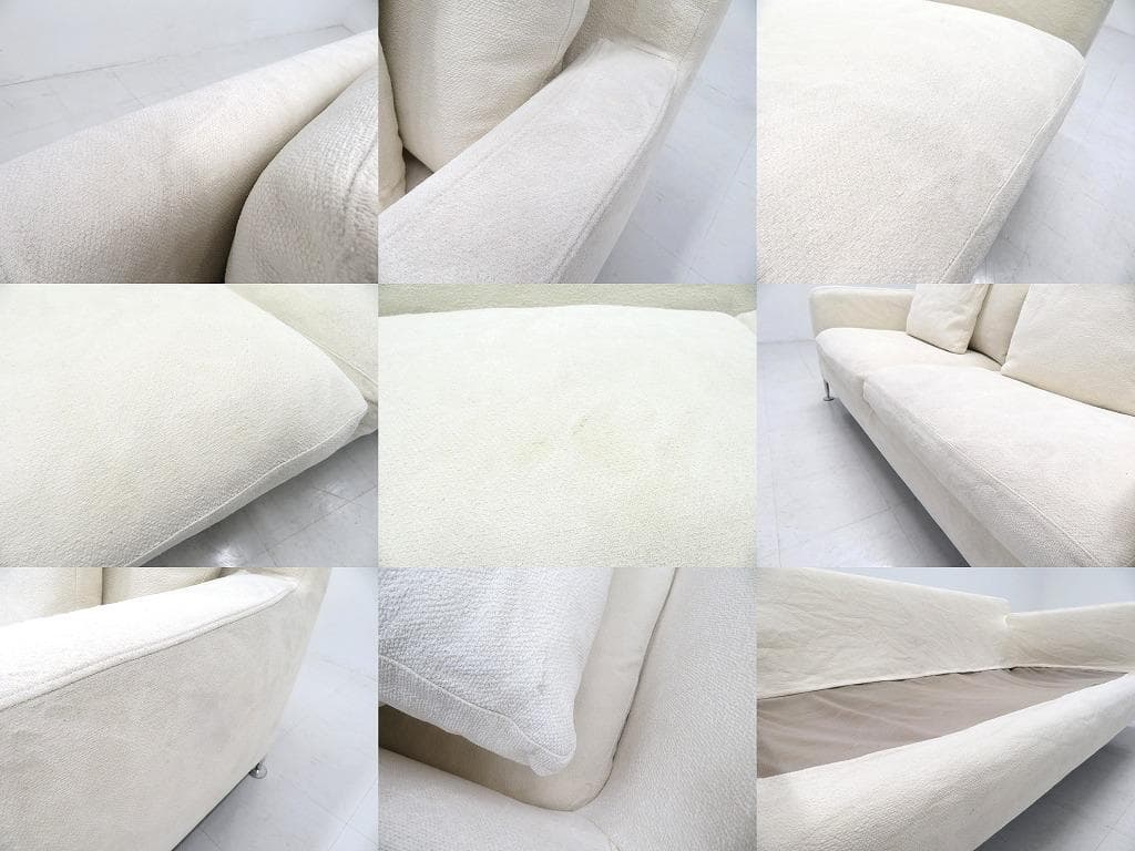 B&Bイタリア　ハリー　2人掛けソファ　ラブソファ　高級　BアンドBイタリア