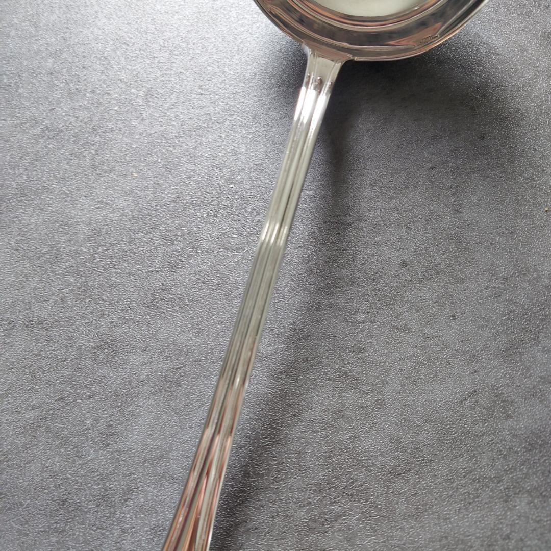 希少 美品 クリストフル アルビ スープレードル