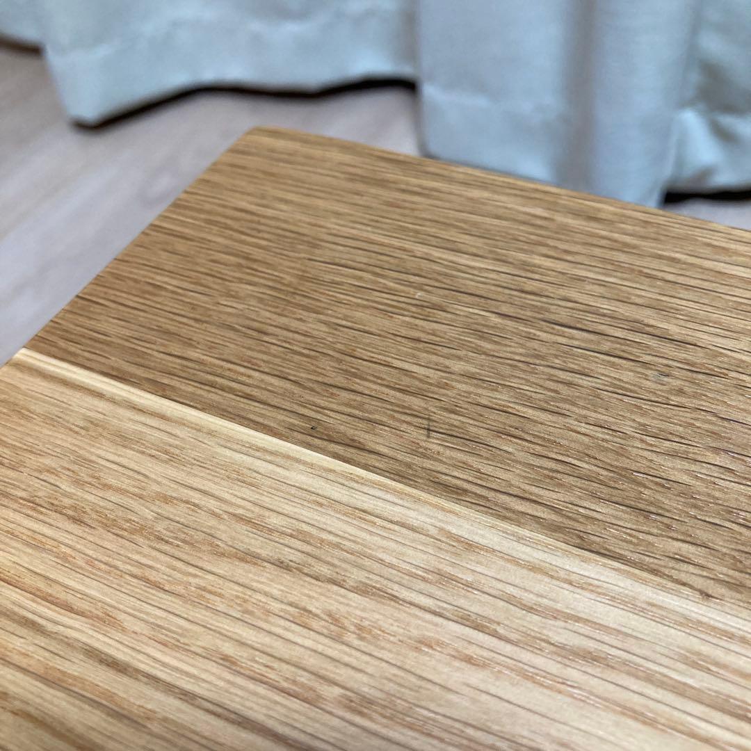 【最終値下げ】ローテーブル 無印良品タモ材木製テーブル 天然木 ナチュラル