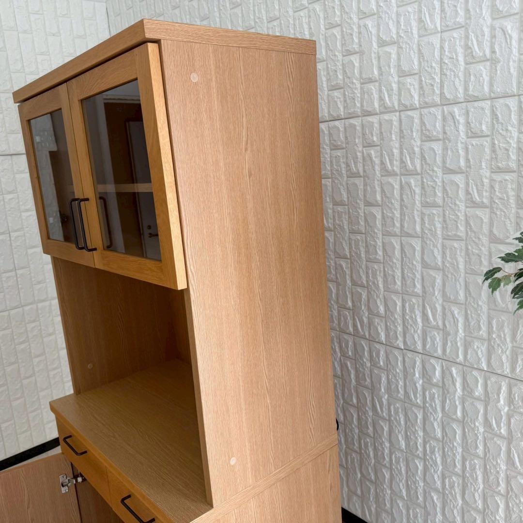 都内23区配送無料✨河口家具製作所　キッチンボード　食器棚　レンジ台　美品