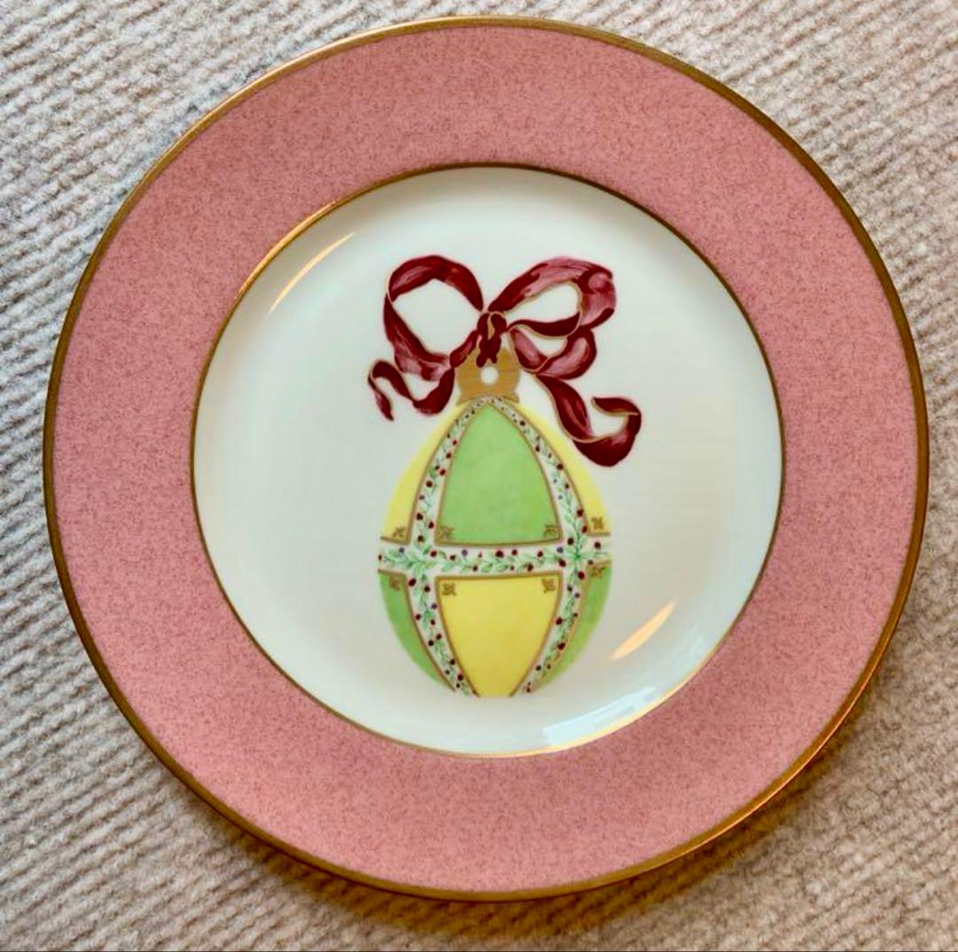 PUIFORCAT◆ピュイフォルカ◆イースターエッグ◆リモージュプレート6枚◆