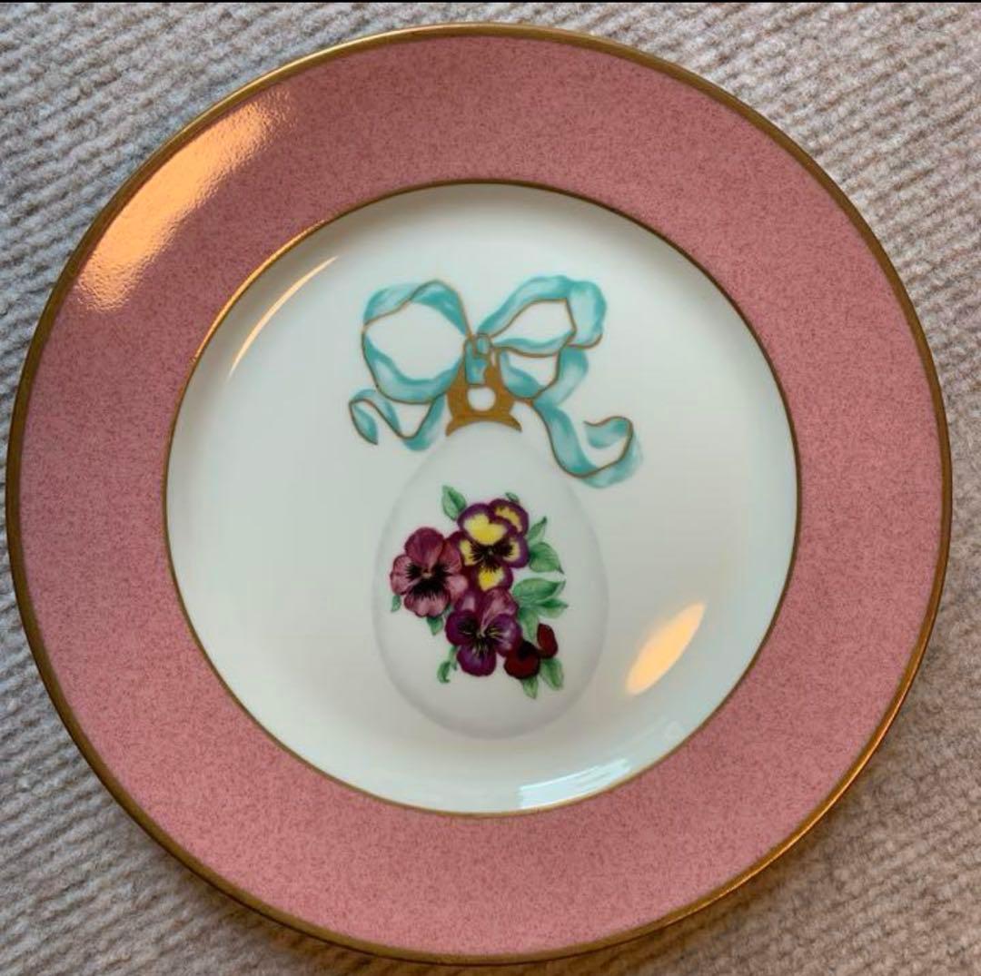 PUIFORCAT◆ピュイフォルカ◆イースターエッグ◆リモージュプレート6枚◆