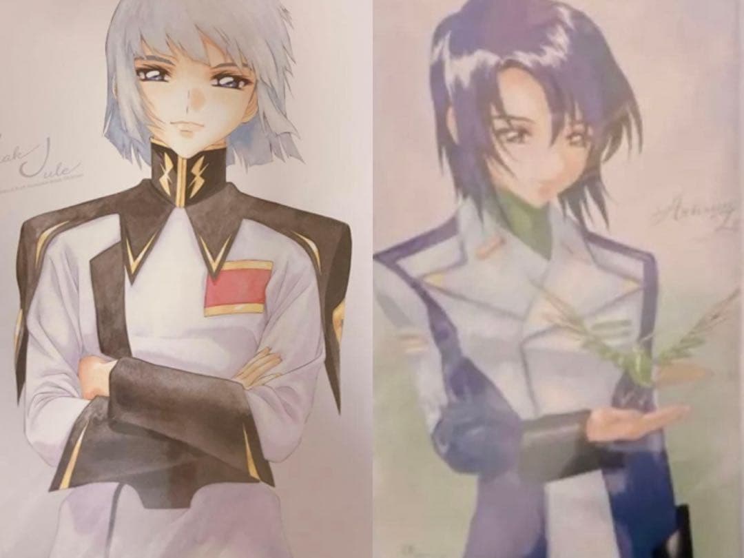 ガンダム ︎︎SEED DESTINY ︎︎イザーク ︎︎アスラン ミニポスター