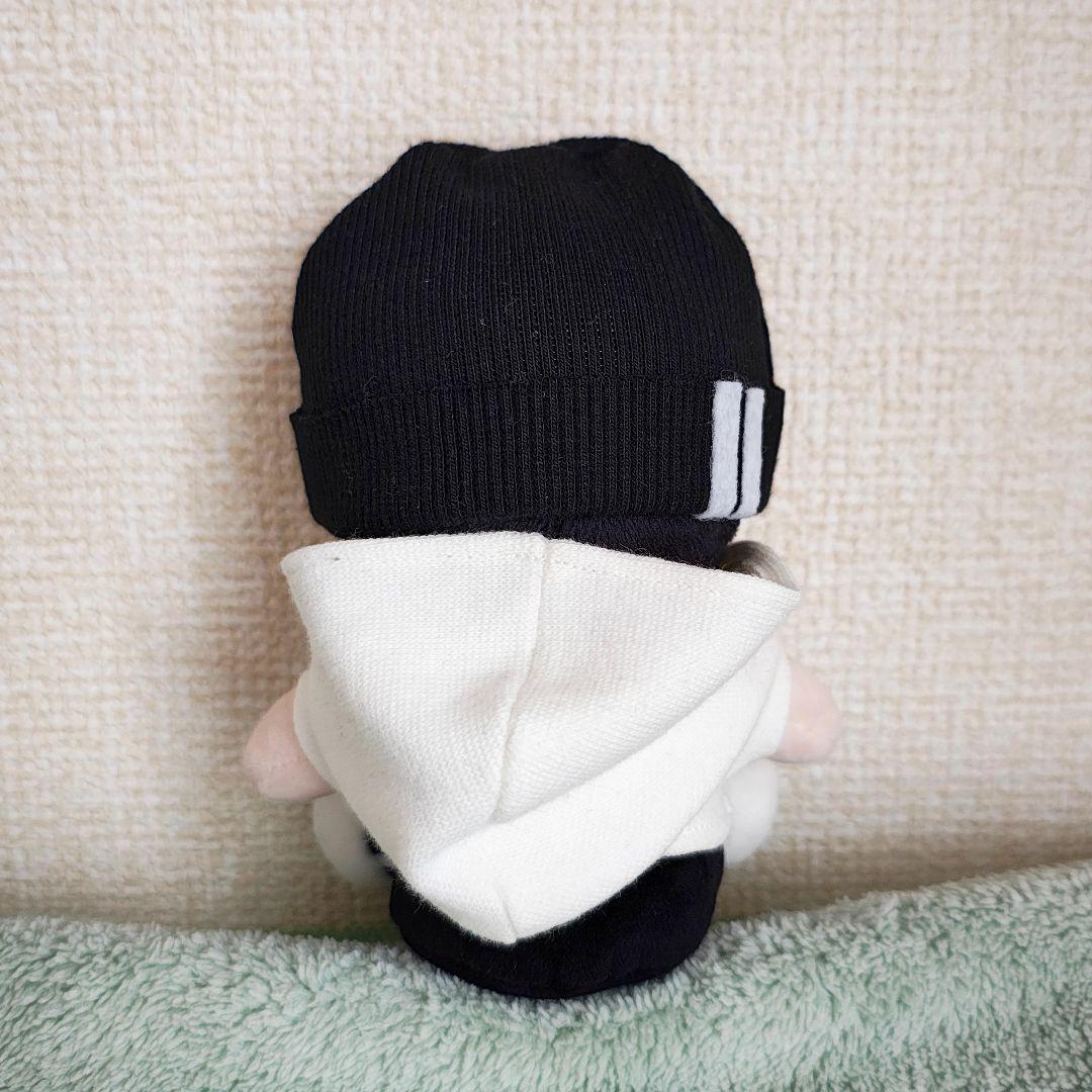 ちぃましゃ ニット帽 ブラック グレージュ福山雅治 帽子【オーダー受付