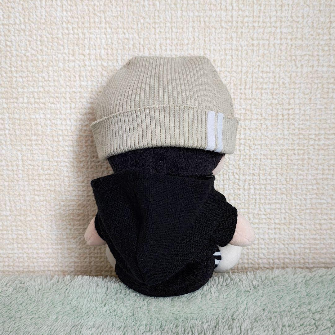 ちぃましゃ ニット帽 ブラック グレージュ福山雅治 帽子【オーダー受付