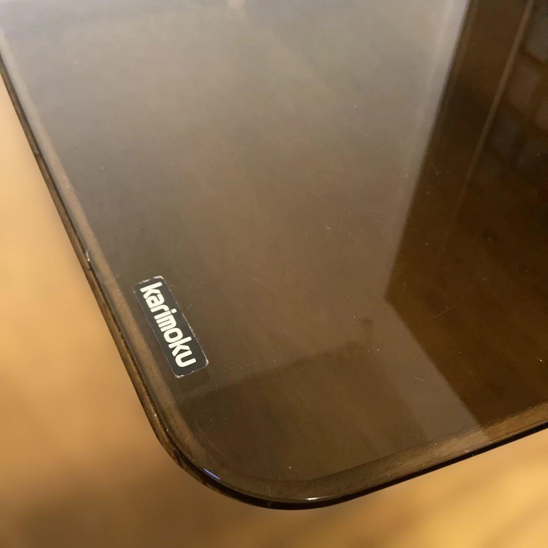 karimoku センターテーブル ガラス天板付き