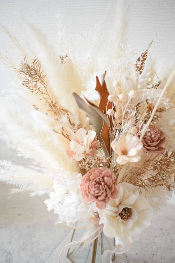 ブーケブラン　ドライフラワー　プリザーブドフラワー　ブーケ　ウェディング　前撮り