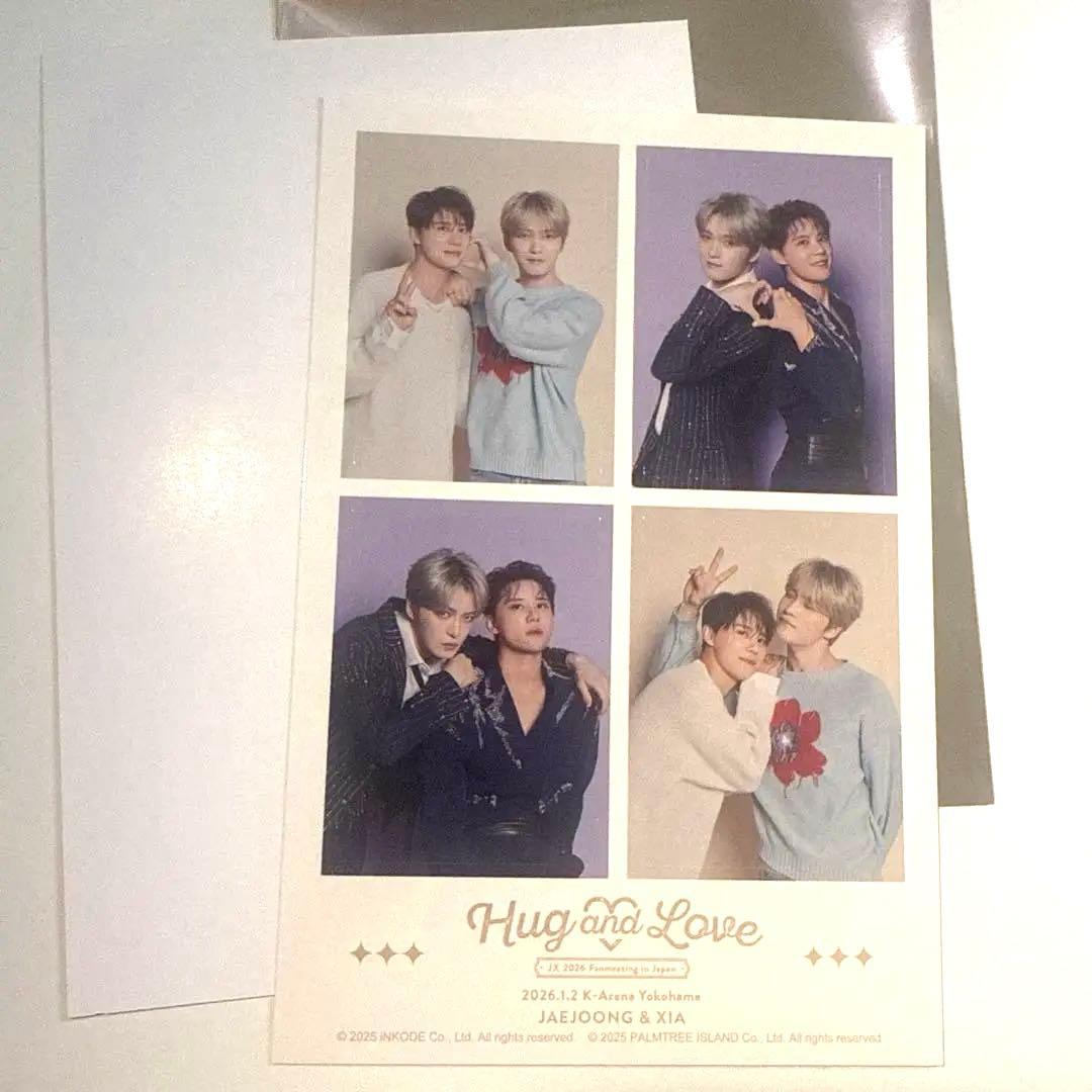 ジェジュン ジュンス Hug and Love 4コマステッカー JX - メルカリ