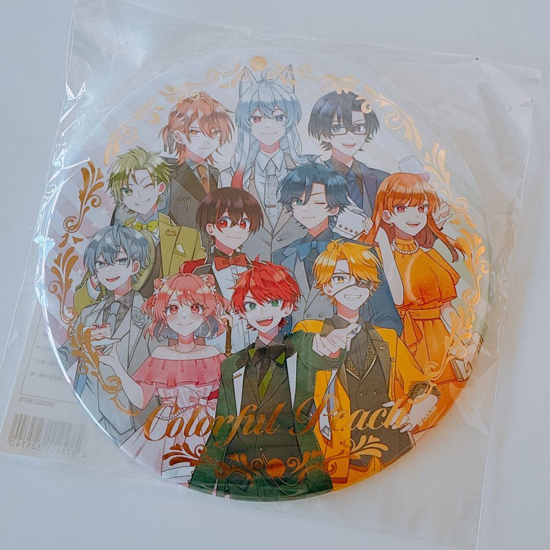 カラフルピーチ アニメイト ぷぴぱ ビッグ缶バッジ 全員集合 - メルカリ
