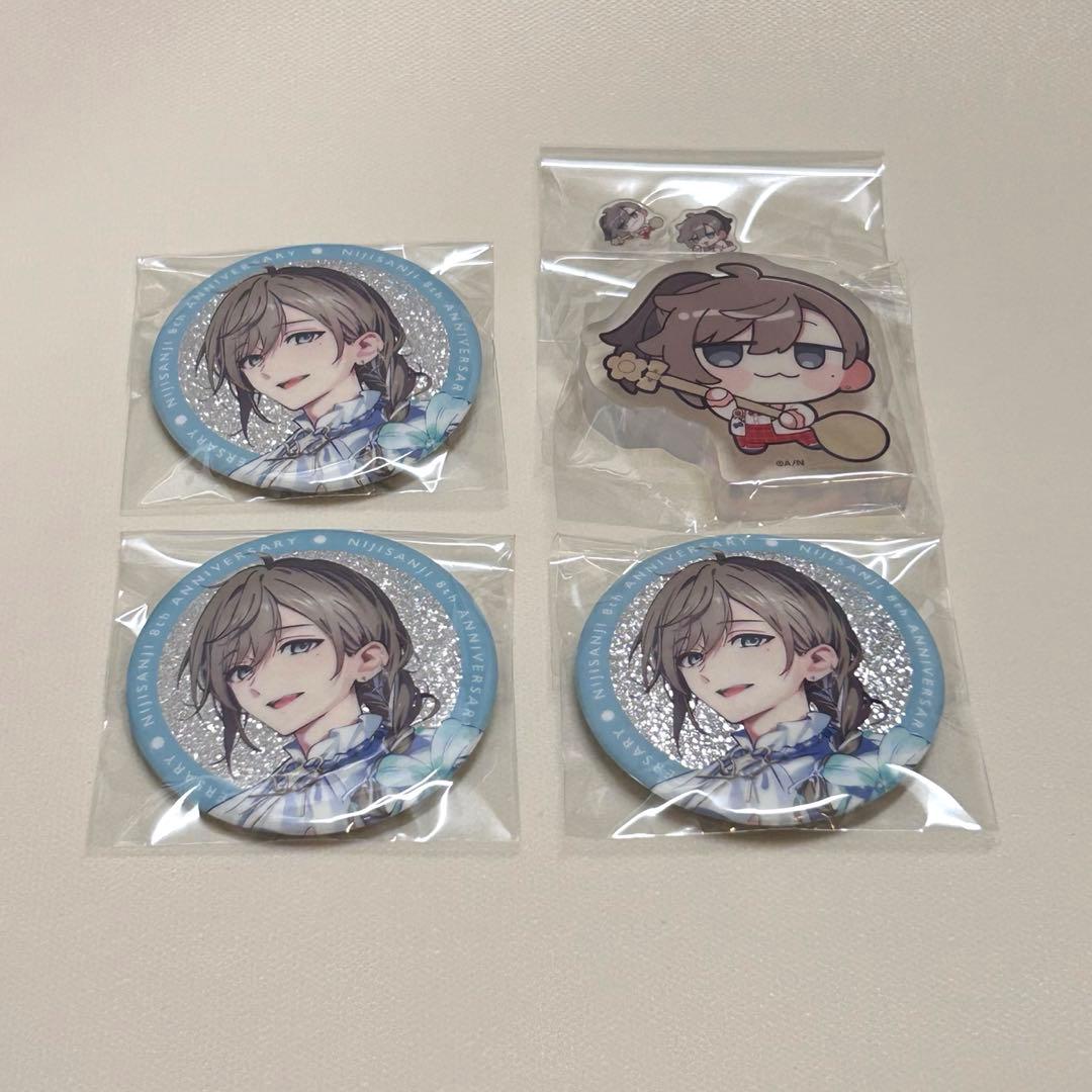 にじさんじ 8th with cake！アクリルブロック 8周年 8点