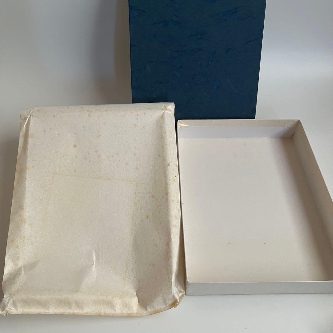 【未使用】越前漆器　文箱　錦松沈金　吉田屋漆器 茶道具　金色葉模様 漆器