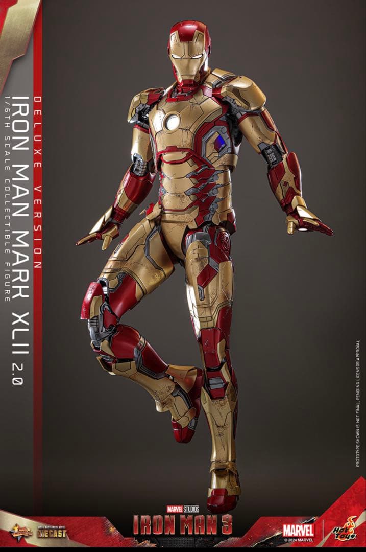 [新品未開封] ムービーマスターピース　アイアンマン3マーク42 デラックス版