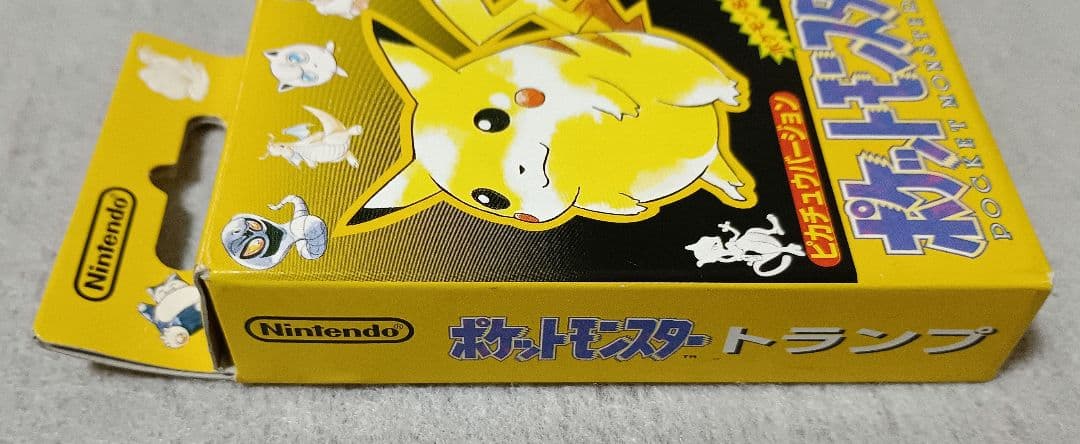 【未使用】初代ポケットモンスター トランプ　ピカチュウバージョン
