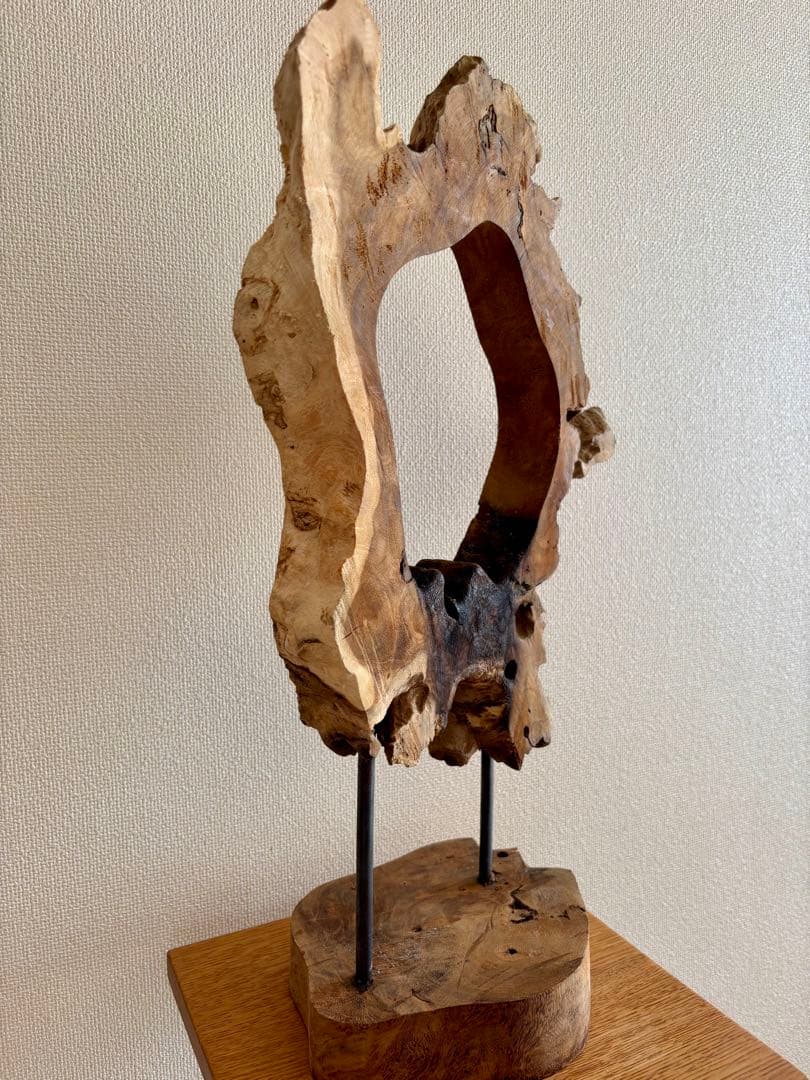 流木ガラス　スタンド　FUKUDA FACTORY