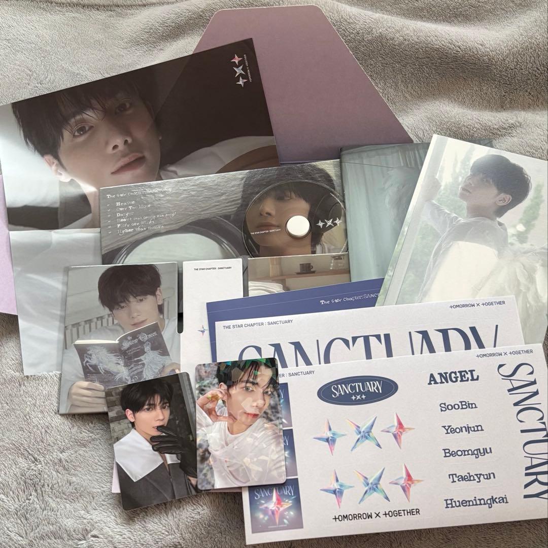 TXT SANCTUARY(ANGEL Ver.) テヒョン トレカ2枚 - メルカリ