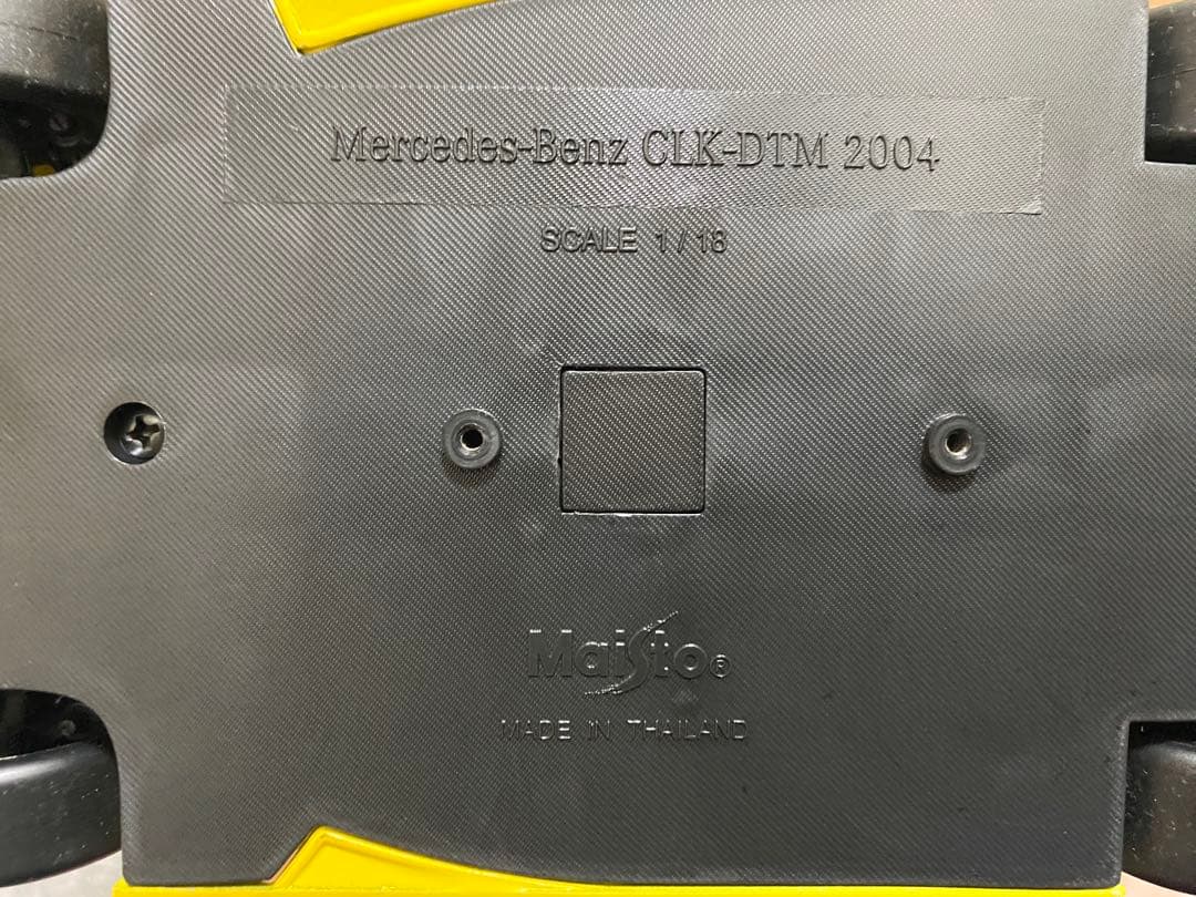 ミニカー Maisto Mercedes-Benz CLK-DTM 2004 1/18