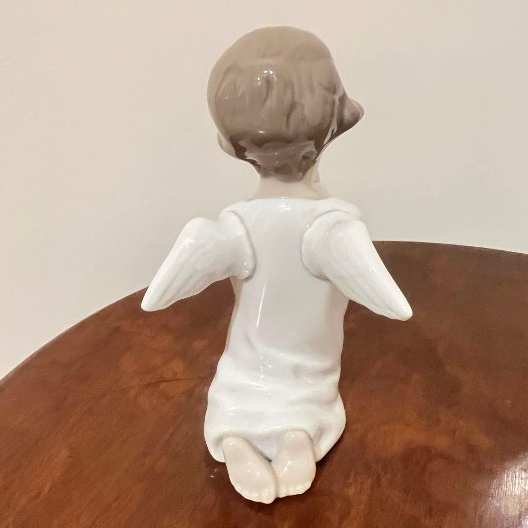 美品！！メルカリ最安値！リヤドロの磁器人形「可愛いお祈り」と「夢見る天使」