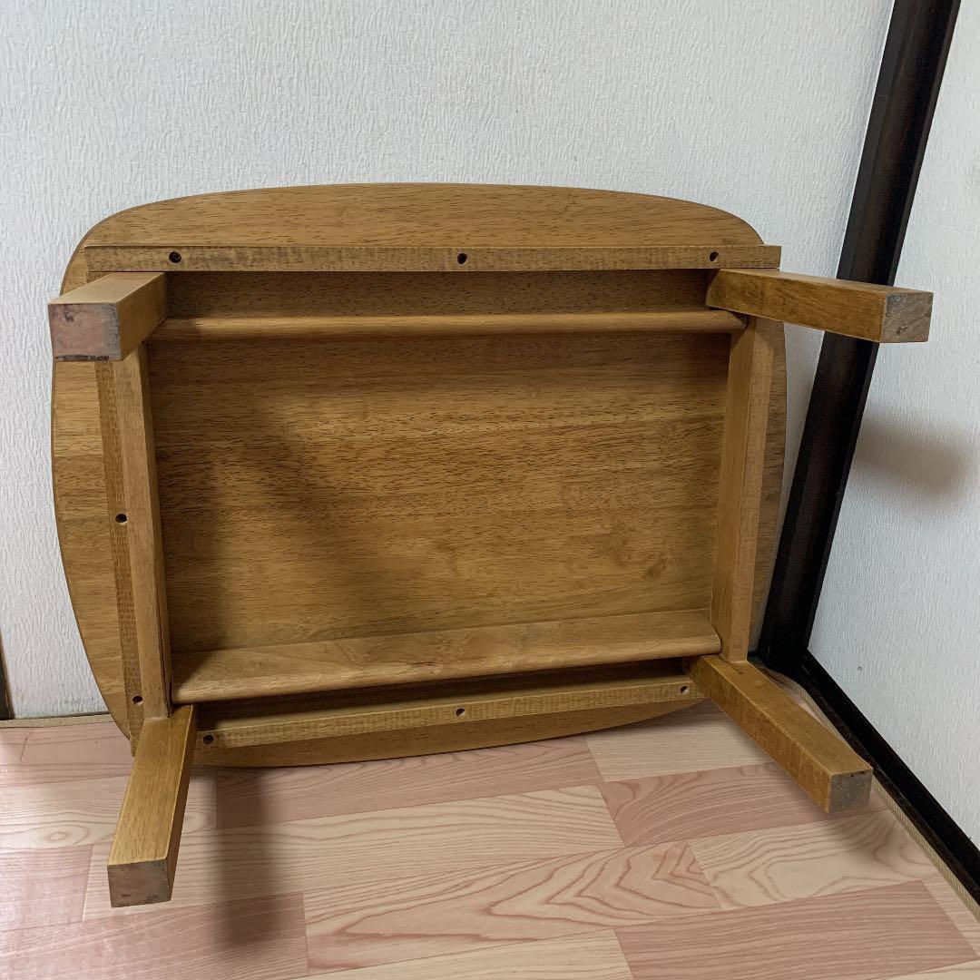 オシャレな木の座卓