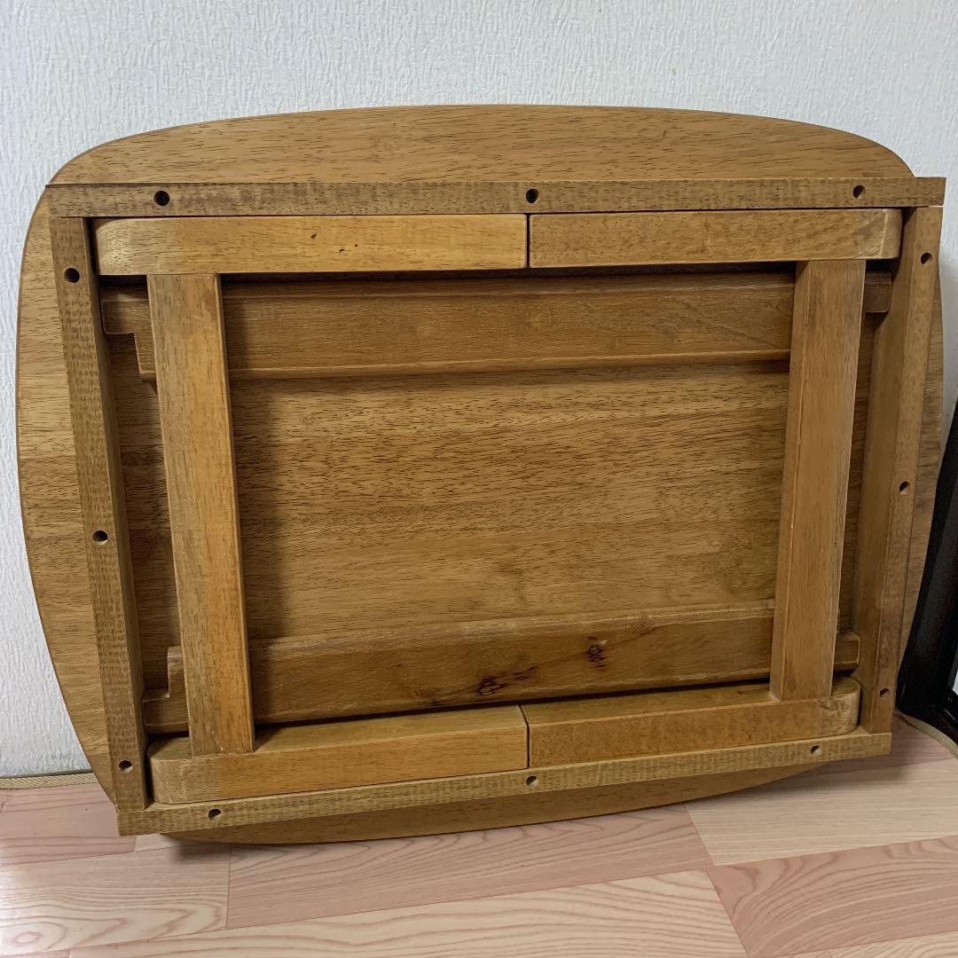 オシャレな木の座卓