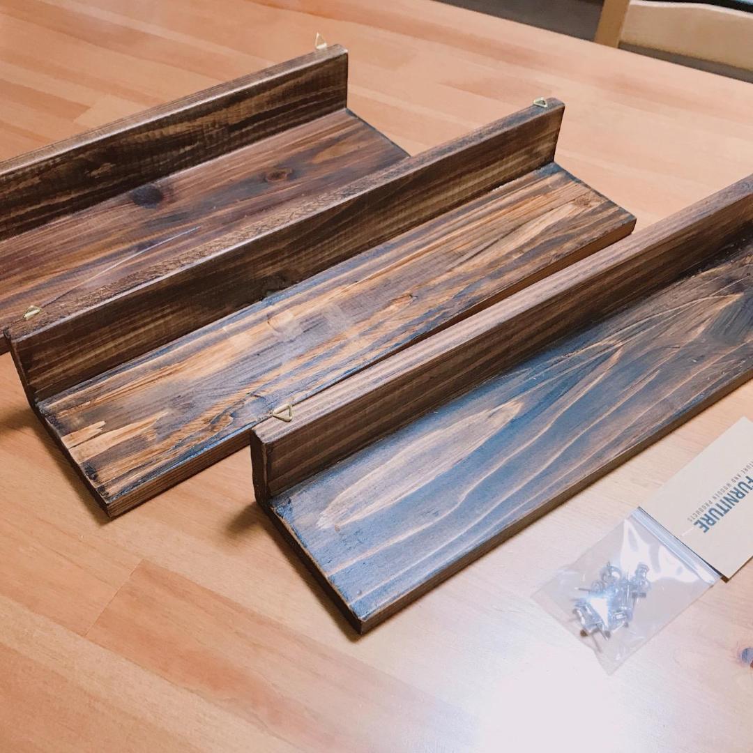 多用途ウォールシェルフ 39cm