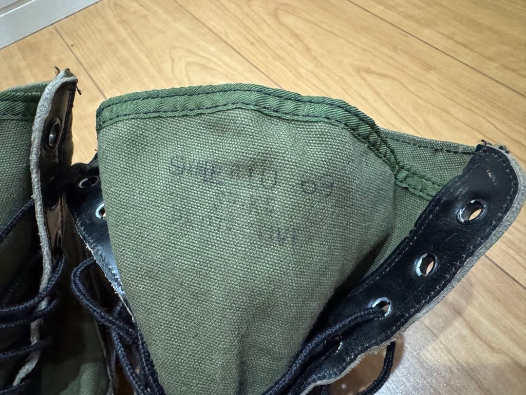 【米軍実物】1969年製 極上品 ジャングルブーツ9XN（26㎝前後） ナム戦