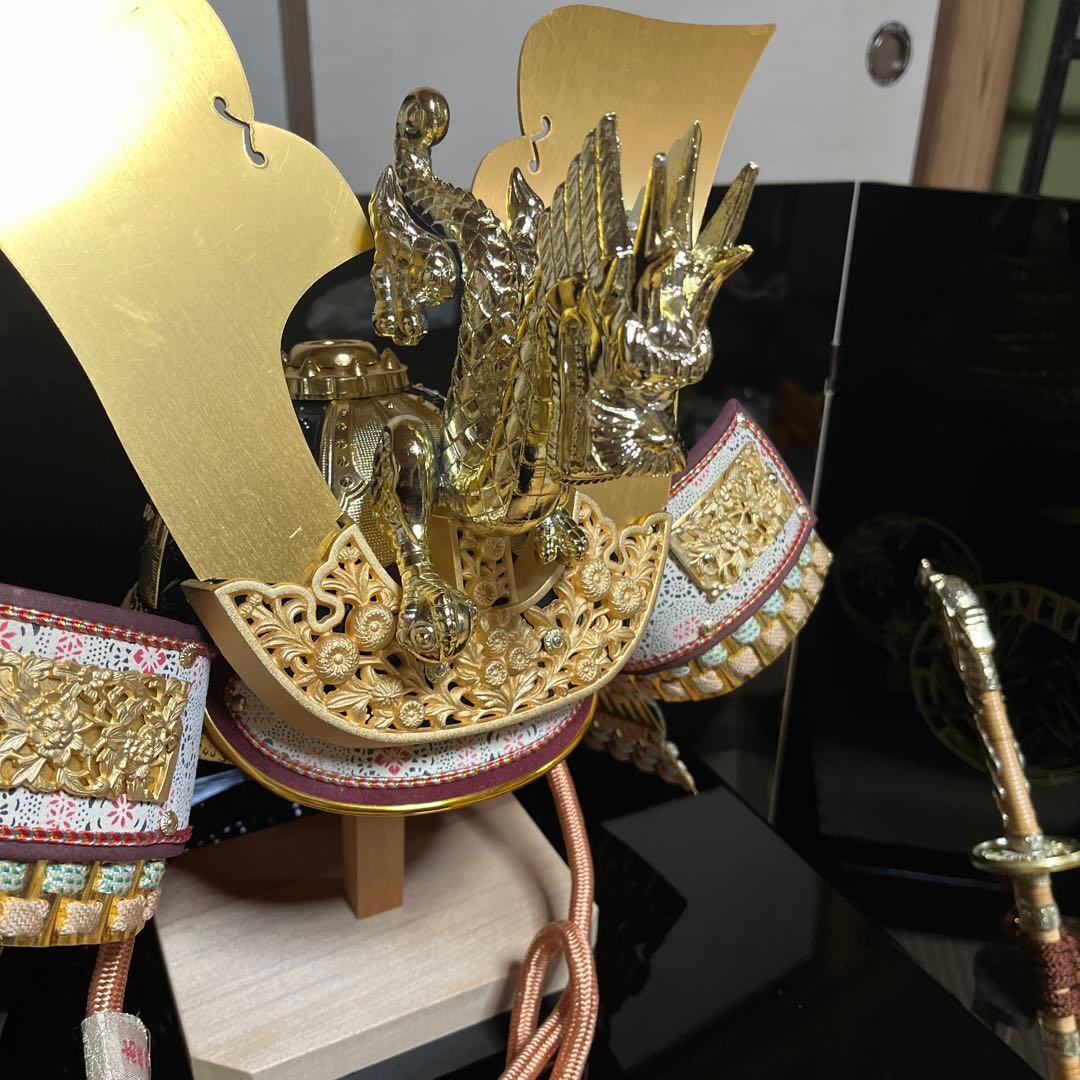 五月人形 伝統的な武士の兜