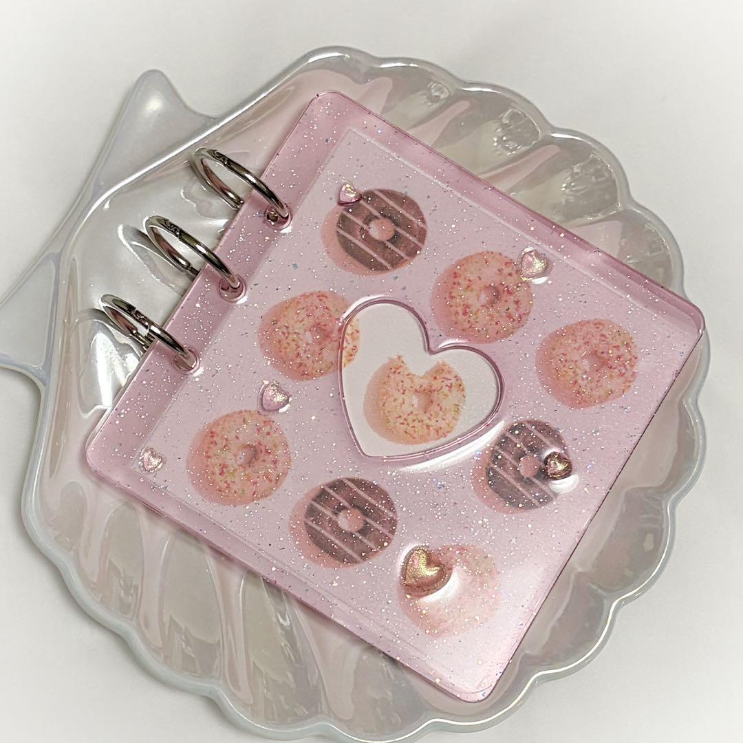 コメントからご購入です】B8 ましかくバインダー ❁ ピンクハート