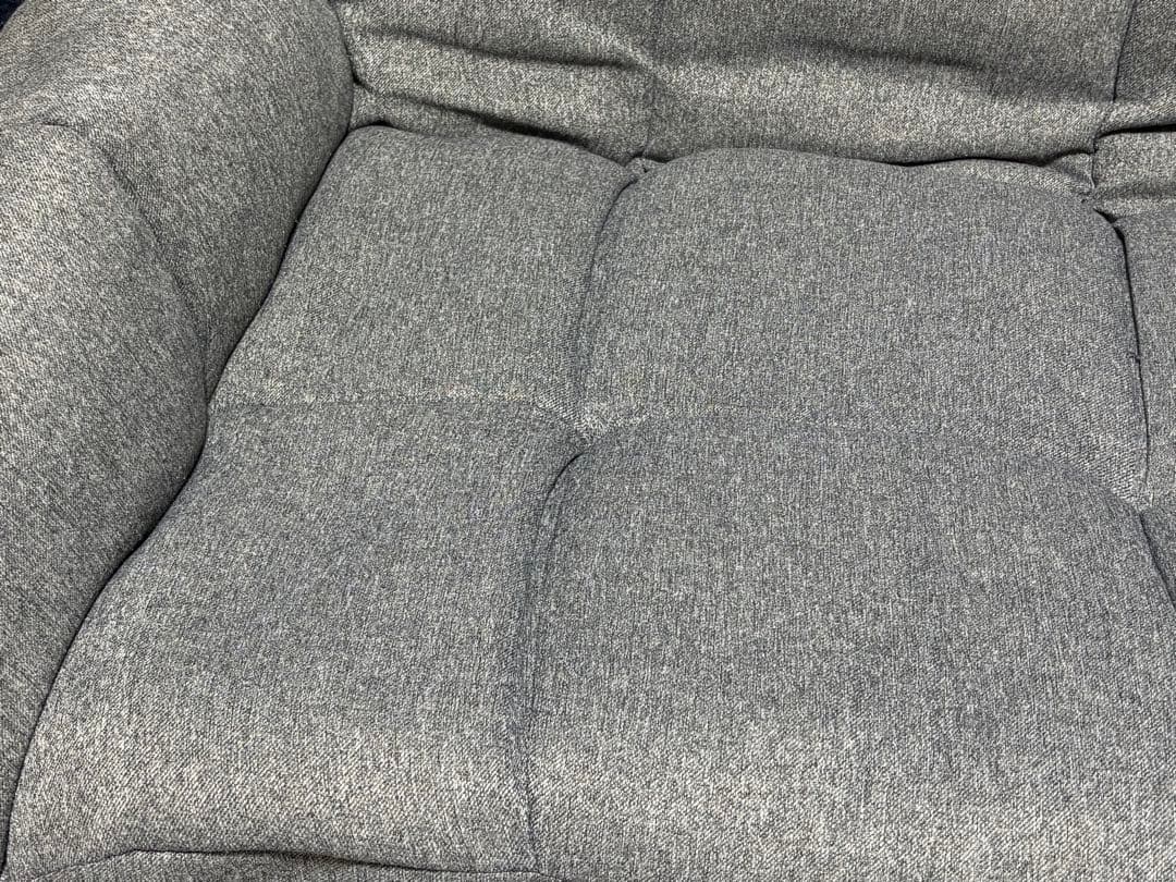 【2/10まで ニトリ】 カジュアルソファ 布張りタイプ (ポケットO)2人掛け