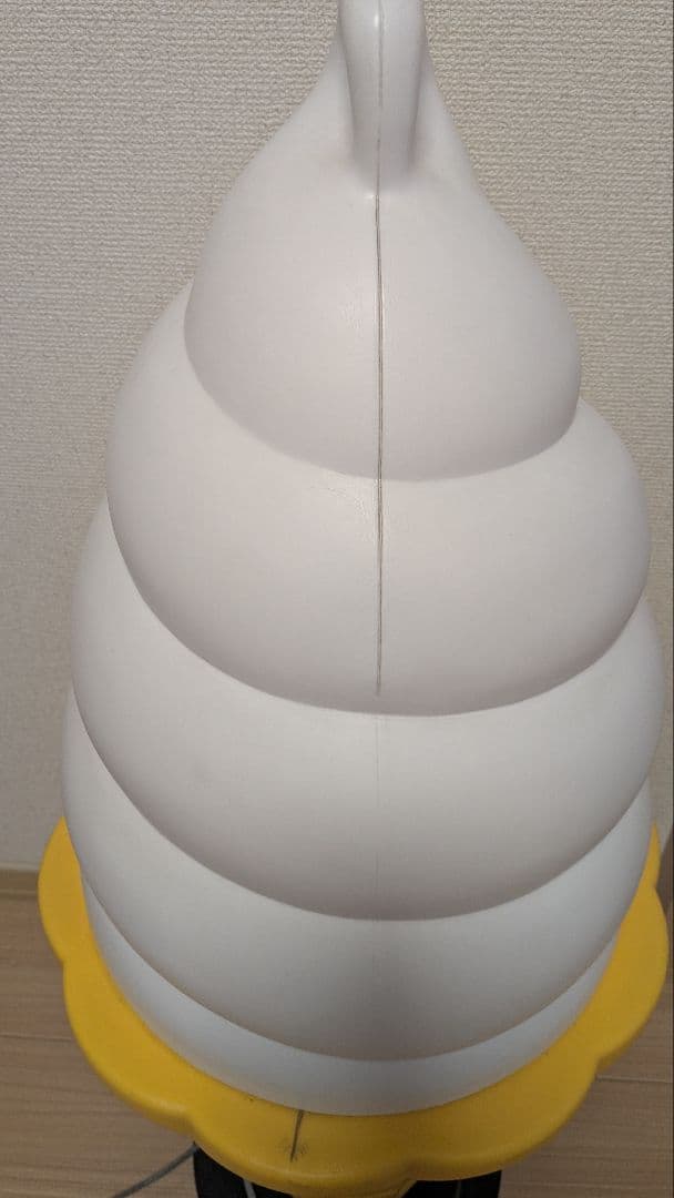 スジャータ TOMI レトロソフトクリーム看板（業務用・照明付き）93cm