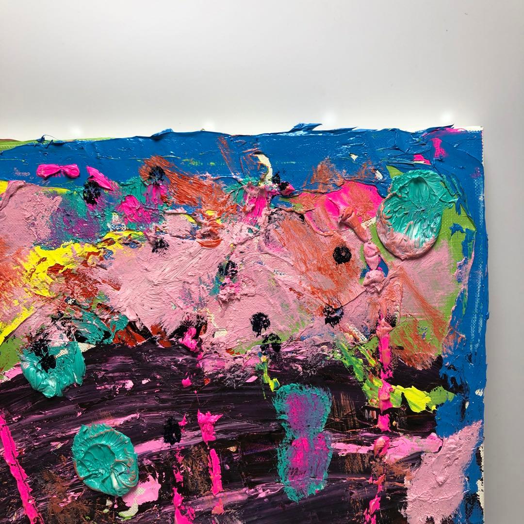 直筆サイン入り 田中聡美 油絵 油彩画 無題 絵画 - メルカリ