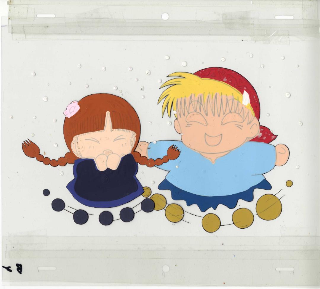 魔法陣グルグル #26 ククリ ニケ セル画