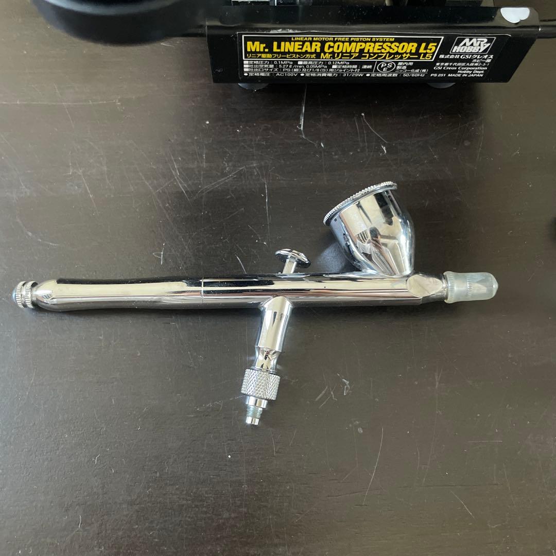 クレオス Mr.リニアコンプレッサーL5/レギュレーターセット - メルカリ