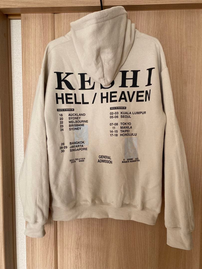 激レア KESHI HELL/HEAVEN ツアーパーカー - メルカリ